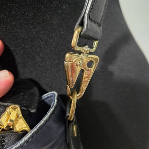 🐢 Rag & Bone Pilot Bag Large Black and Navy - Picture 4 of 17